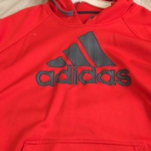 Adidas sweatshirt with hood
